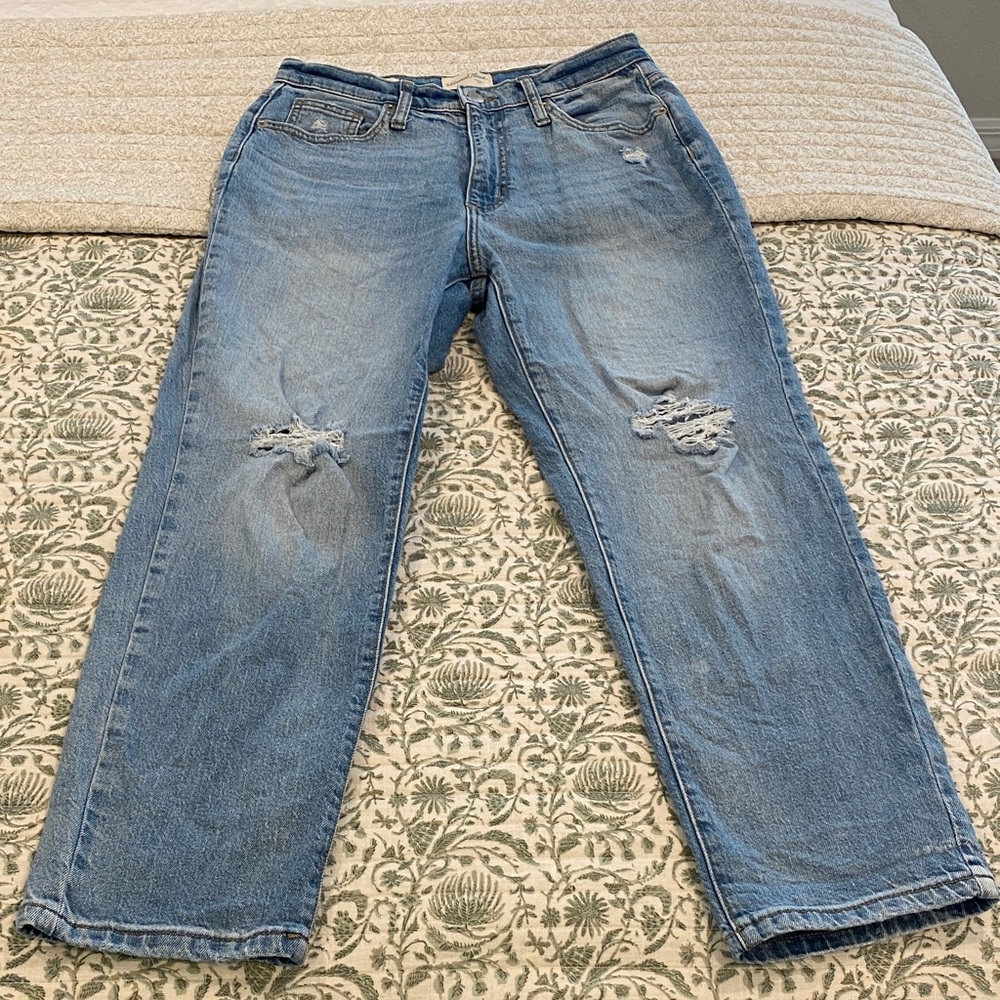 Universal Thread high rise 90’s slim jeans 6